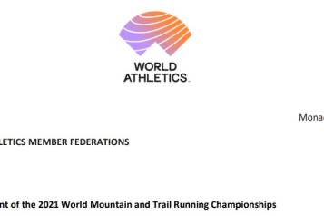 Postponement of the 2021 World Mountain and Trail Running Championships