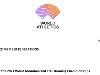 Postponement of the 2021 World Mountain and Trail Running Championships