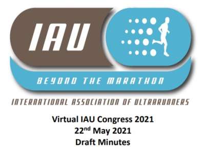 2021 IAU Virtual Congress Minutes