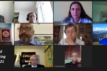 On July 18th, 2021 the IAU Executive Council had another virtual meeting. 