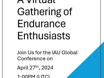 IAU Global Conference: A Virtual Gathering of Endurance Enthusiasts
