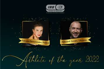 The 2022 Winners of the IAU Athlete of the Year award are Patrycja Bereznowska (POL) and Aleksandr Sorokin (LTU)