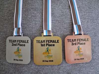 IAU Reveals the Medals for the 2026 IAU 100K World Championships