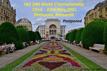 The 2021 IAU 24 hours World Championship originally scheduled for May 22nd – 23rd has been postponed to October 2nd – 3rd by joint agreement with the LOC. 