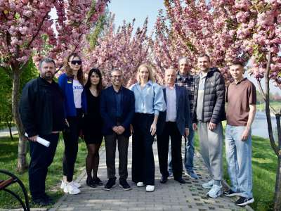Official Visit of IAU President Nadeem Khan to Ukraine.