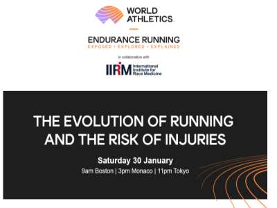 Webinar The evolution of running and the risk of injuries
