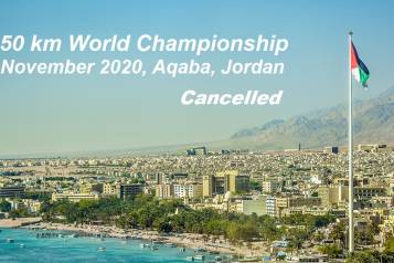 2020 IAU 50 km World Championships in Jordan cancelled 